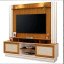 Home para Sala Antares Tv 55" Off-White/Cedro